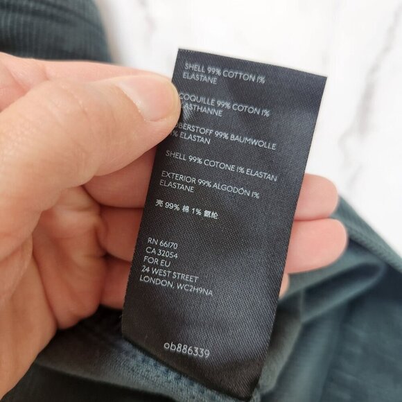 Urban Outfitters Harmony Green Corduroy Mini Skirt Preppy Goth Women's M - Picture 9 of 9